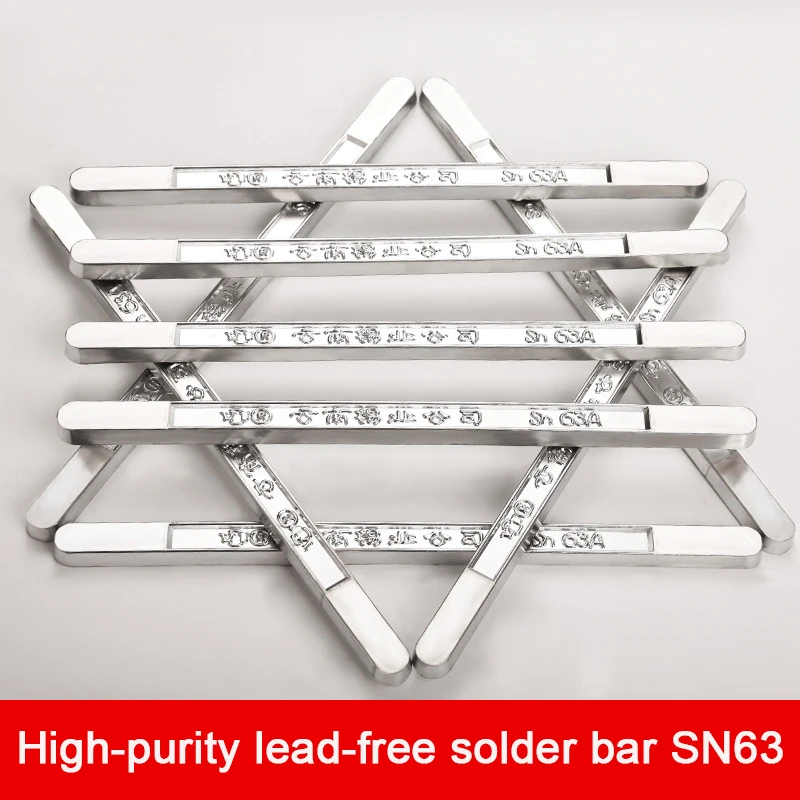 400g High Purity Tin Solder Rod Pure Tin Bar No Lead Soldering 63/47
