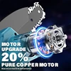 Jemi Tool 21V Portable Mini Electric Pruning Saw with Automatic Lubrication System, Cordless Chainsaw, Wood Cutting Tool 2
