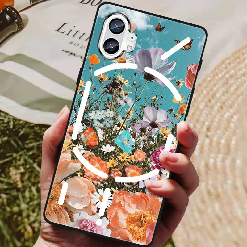 Black Antiknock Soft TPU Protective Phone Case Cover