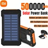 Xiaomi 500000 mAh Solar Power Bank Große Kapazität Super Schnelle Aufladung Outdoor Tragbare Externe Batterie für iPhone Huawei Samsung