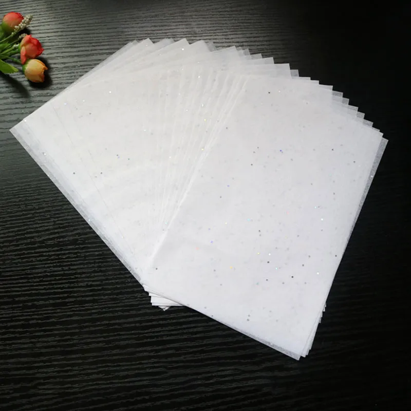 100Sheets/ Lot A4/A5 Translucent Wrapping Papers Tissue Paper Bookmark Gift Fruit Wrapping Papers Floral Gift Packaging Material
