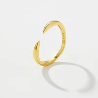 ANDYWEN – bagues réglables en argent Sterling 100% pour femmes, bijoux simples à la mode pour fête d'anniversaire, 925, 2024 3