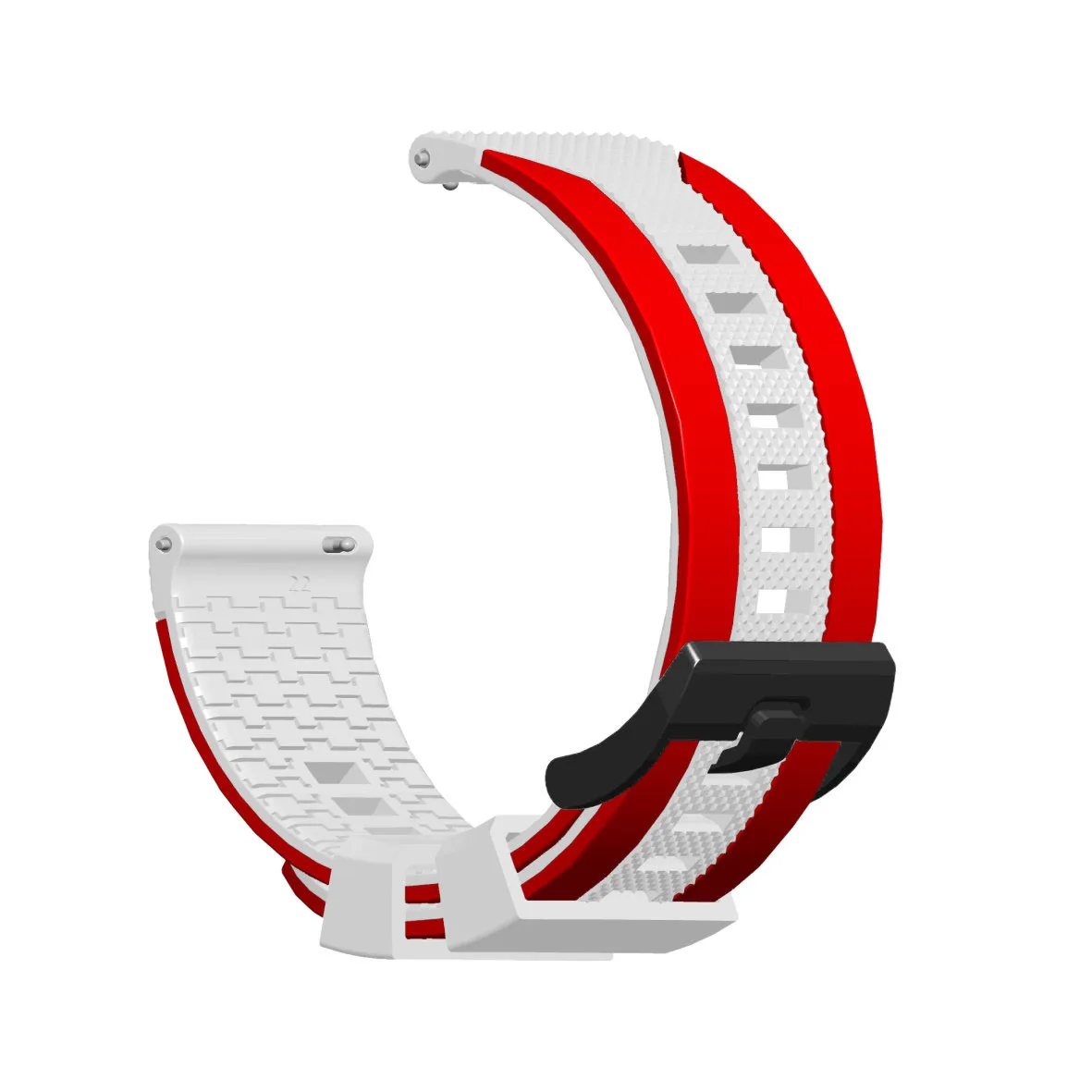 حزام ساعة سيليكون قابل للتنفس 20 مللي متر 22 مللي...