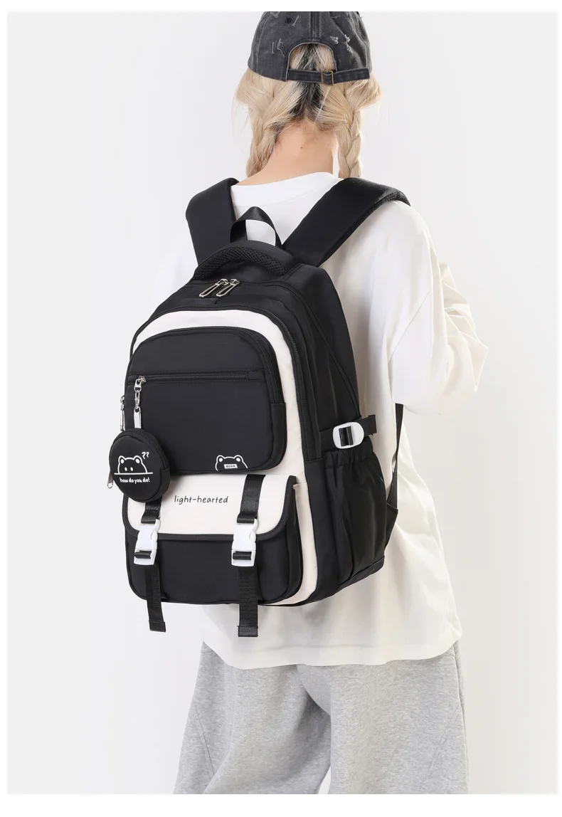 Atspari vandeniui kuprinė mergaitėms – mokyklai ir kelionėms / Waterproof Girls Backpack for School & Travel