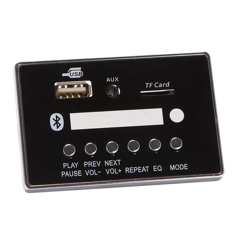 DC5V-12V 블루투스 5.0 MP3 오디오 디코더 보드 모듈, MP3, USB, TF, LINE IN, FM 디코더 보드 지원