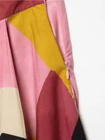 2025 Women Summer MIDI Skirts Fashion Print Side Zipper Female ELegant Street Skirt Clothing - Image 5