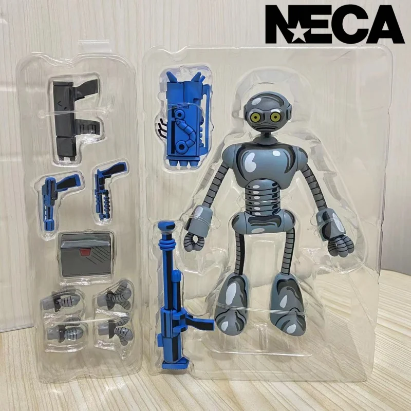 

Подлинная NECA54242 54245 Черепаха ниндзя Fukitode робот анимация 7-дюймовая движущаяся кукла экшн-фигурка