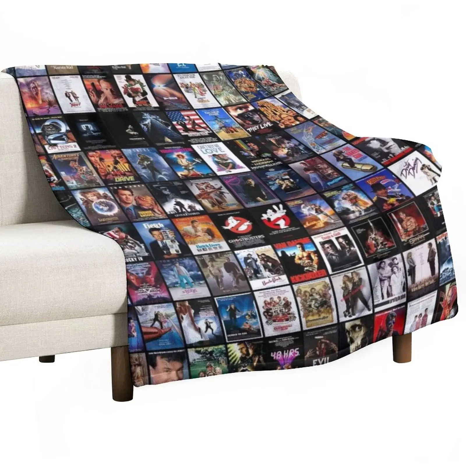 

80's movies collage | the best of the best Throw Blanket Soft Big Blanket Luxury St Blanket Multi-Purpose