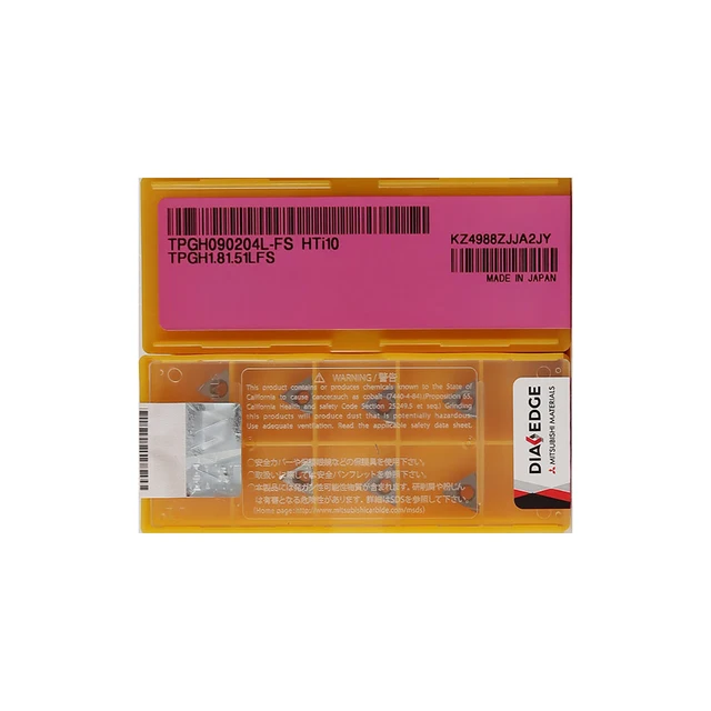 Inserti Di Tornitura TPGH Originali | Grado OP1205H | Rivestimento PVD Viola | Per Acciaio Inossidabile - Foto 12