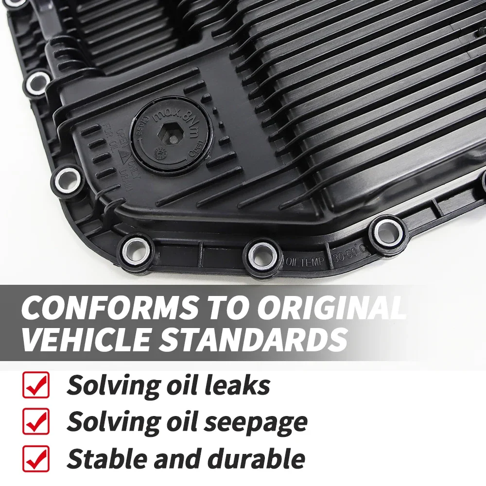 Transmission Oil Pan 24152333907 24117571217 for BMW E90 E91 E60 E70 E81 F01 X3 X5 730Li 735Li 740Li 750Li 760Li 1 3 5 7 Series oil drain pan