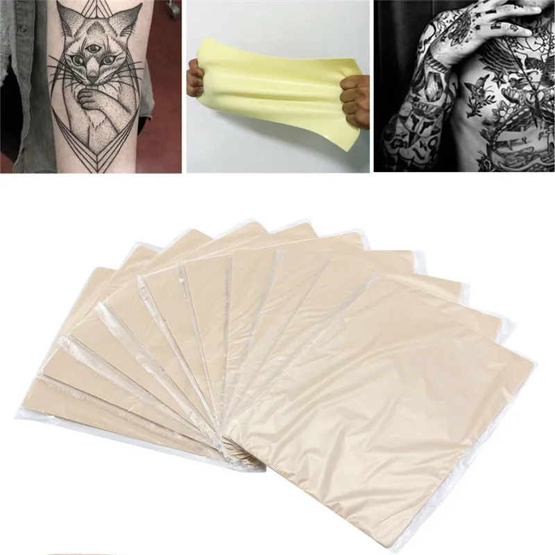 High Quality Learn Blank Tattoo Tattoos Fake Practice Skin 20x15cm Synthetic Synthetic Skin-Like Material 1p Tattoo Pratice Skin