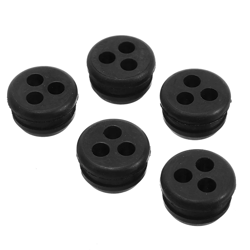 5PcsHighQuality3HoleFuelLineGasTankGrommetReplacefitfor