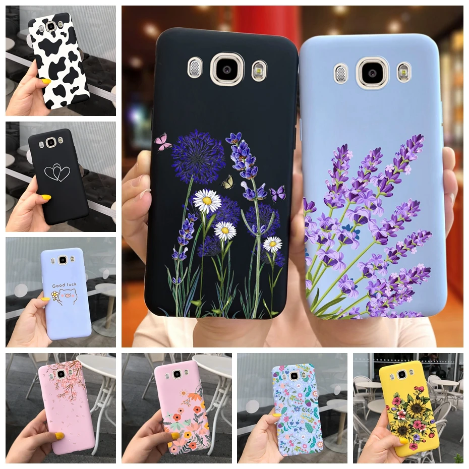 Floral Print Soft TPU Silicone Phone Case – Cute and Durable Back Cover