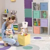 Amazon uncovered fabric storage box, foldable storage box, home wardrobe storage box, clothing and toy organizing box 2