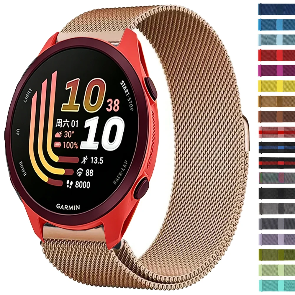 Milanese Magnetic Wristband - 20mm/22mm Stainless Steel Strap