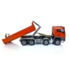 LESU 1/14 Hydraulic Metal Dumper Trucks 8*8 RC TGS Roll On/Off Tipper Servo Painted Model Dump Car Toys AS Christmas Present 1