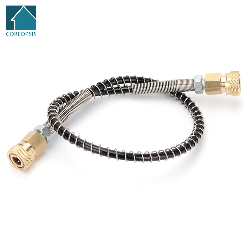 Nylon Hose Quick Connect Fittings Air Pump Parts 50cm High-Pressure With M10x1 Thread Quick Connect Couplings 40Mpa