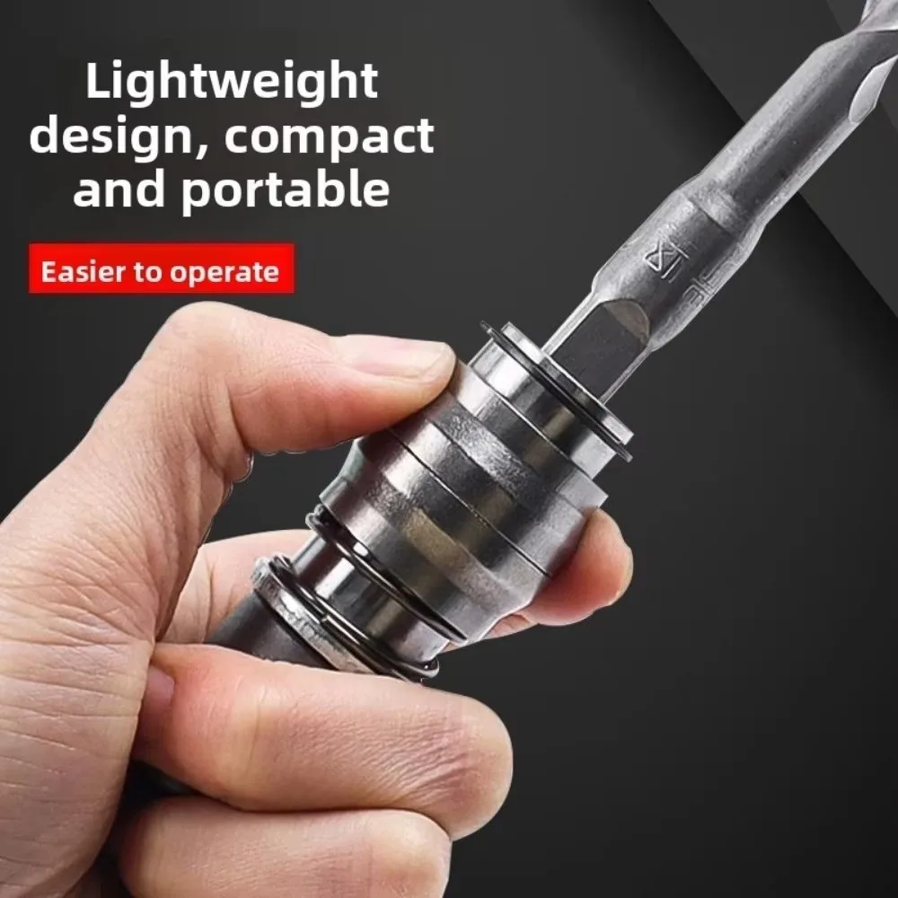 Stainless Steel Electric Hammer Conversion Adapter for SDS Plus Square