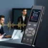 16GB Intelligent Noise Reduction Voice Recorder Microphone High-fidelity A-B Loop Playback MP3 2-Channel Stereo Recording
