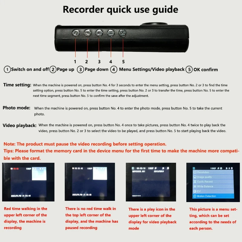 Dash Cam Playback Screen
