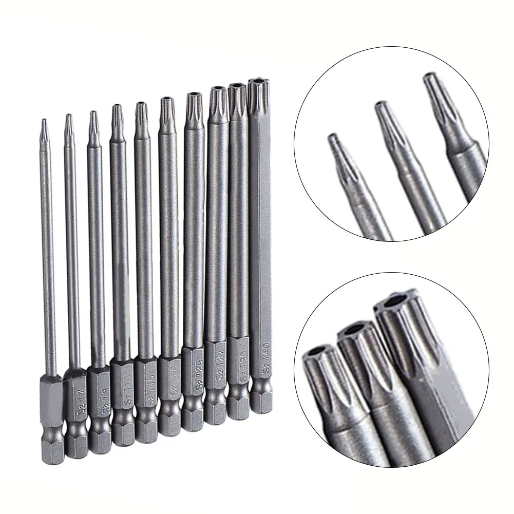 

Screwdriver Set Strong Magnetic Batch Head Steel Slotted Phillip Screw Driver Bits Car Repair Utility Electric Tool Accessories