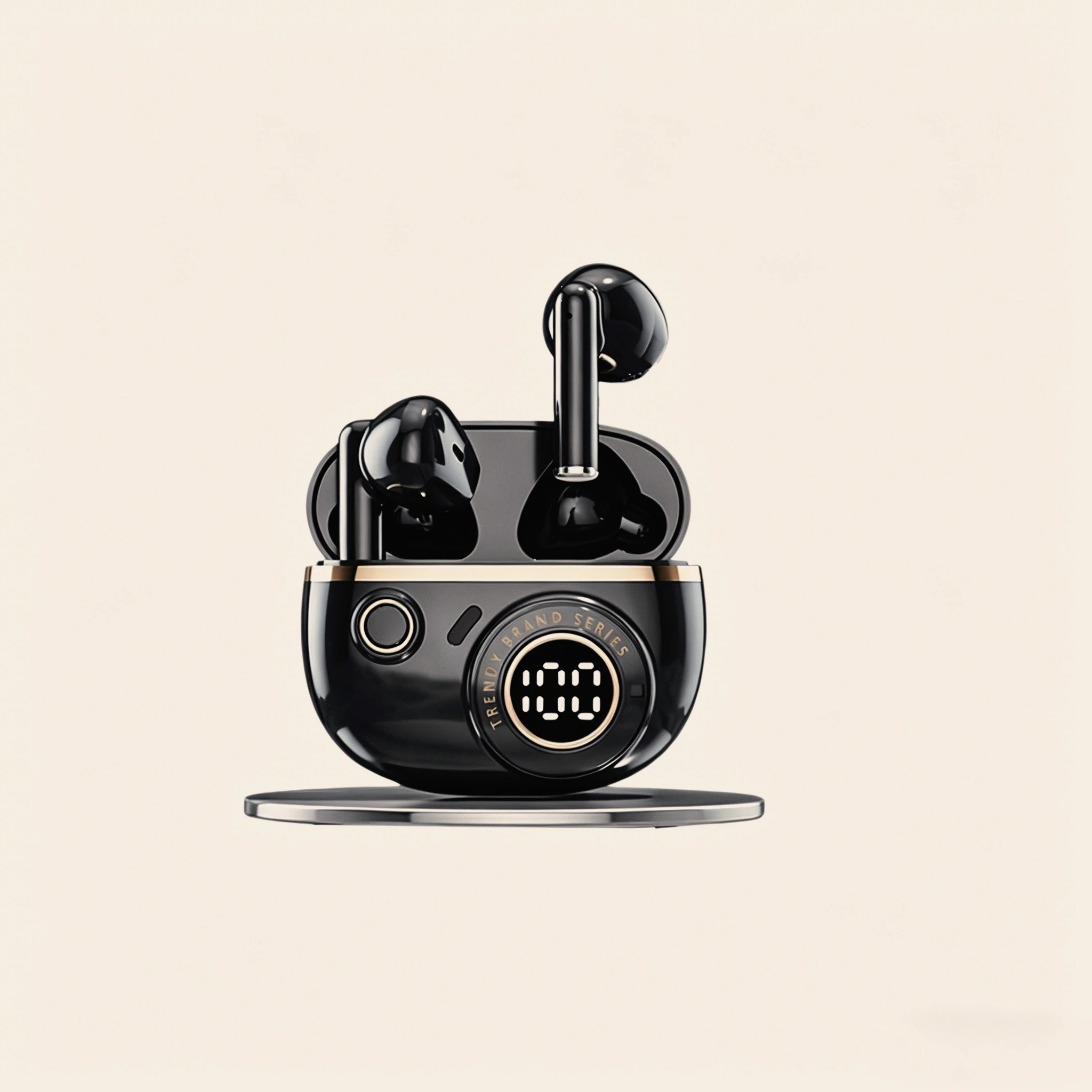 TWS In-Ear Headphones True Wireless Balanced Armature Noise Isolation Charging Case Quality Gaming Bluetooth Headphones Video 1