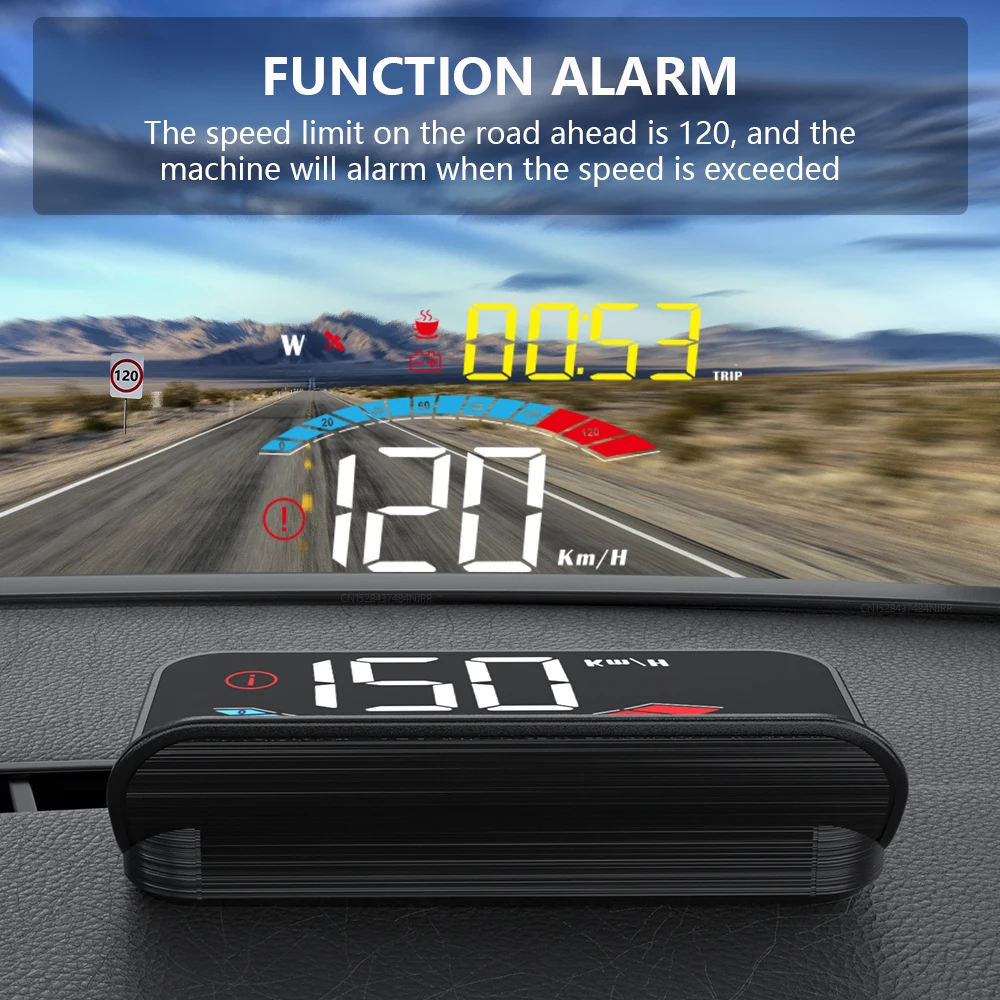 WYOBD M16 HUD GPS  ÷  ӵ,   , ̵ Ÿ ,   