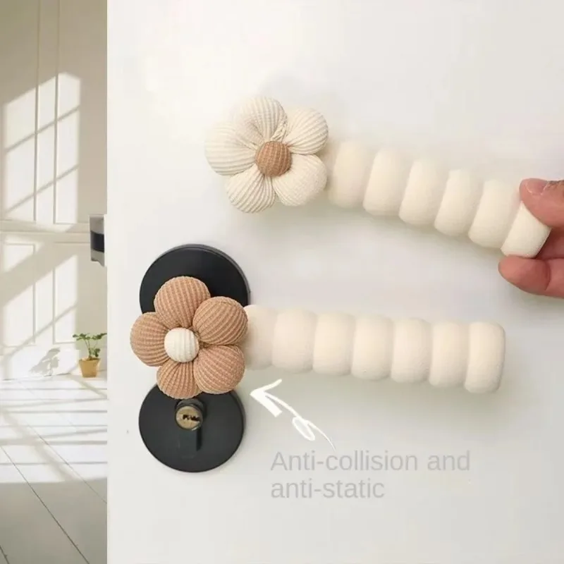 Protective Sheath Door Handle Cover Anti-Slip Anti-Static Silent Anti Collision