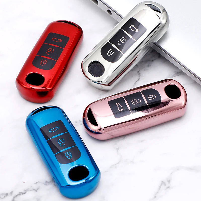 

Чехол из ТПУ для Mazda 2, 3, 6, задняя крышка для автомобиля