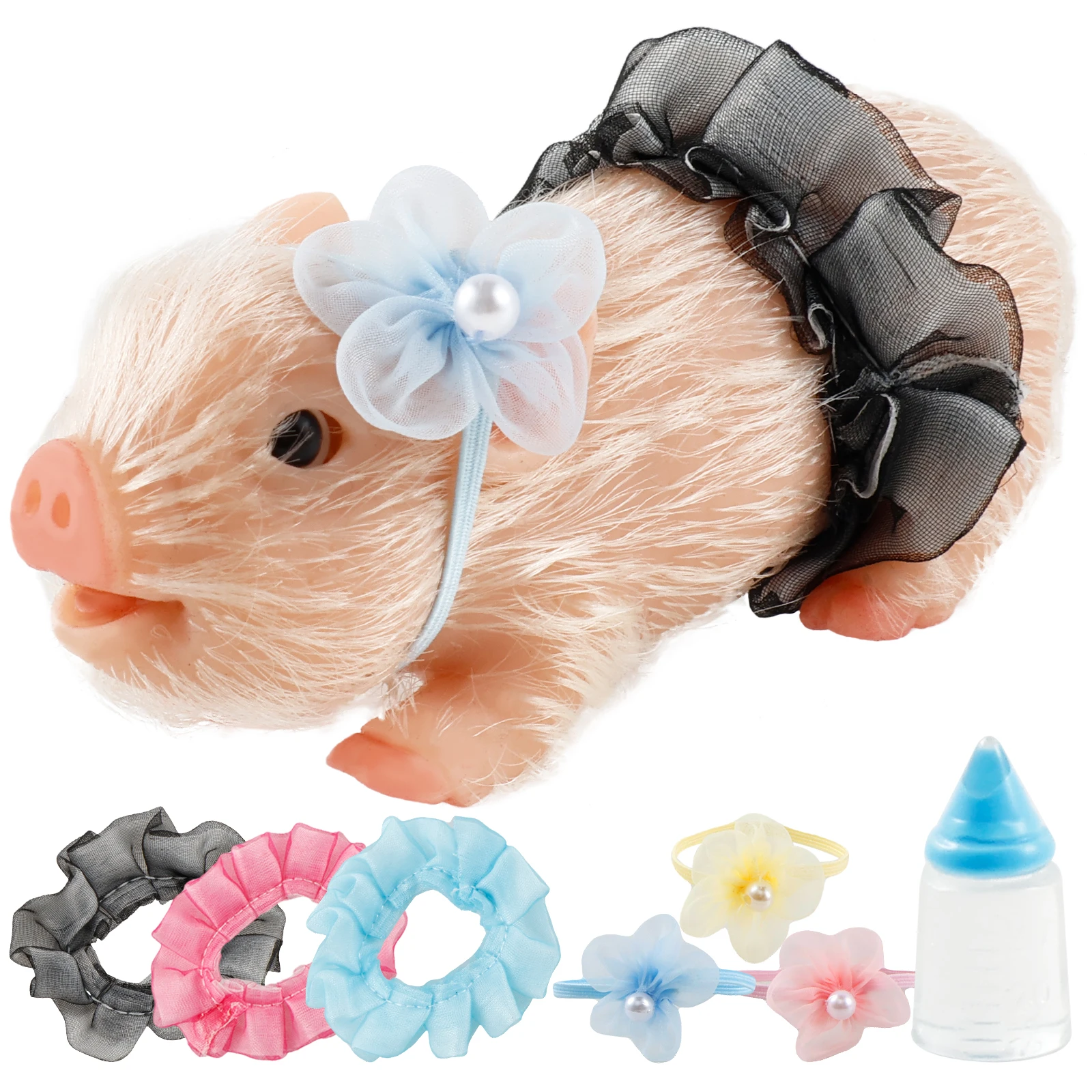 Juguete De Cerdo De Silicona Realista De 5 Pulgadas – Incluye Juego Interactivo, Ideal Para Baño Y Viajes, Regalo Para Niños