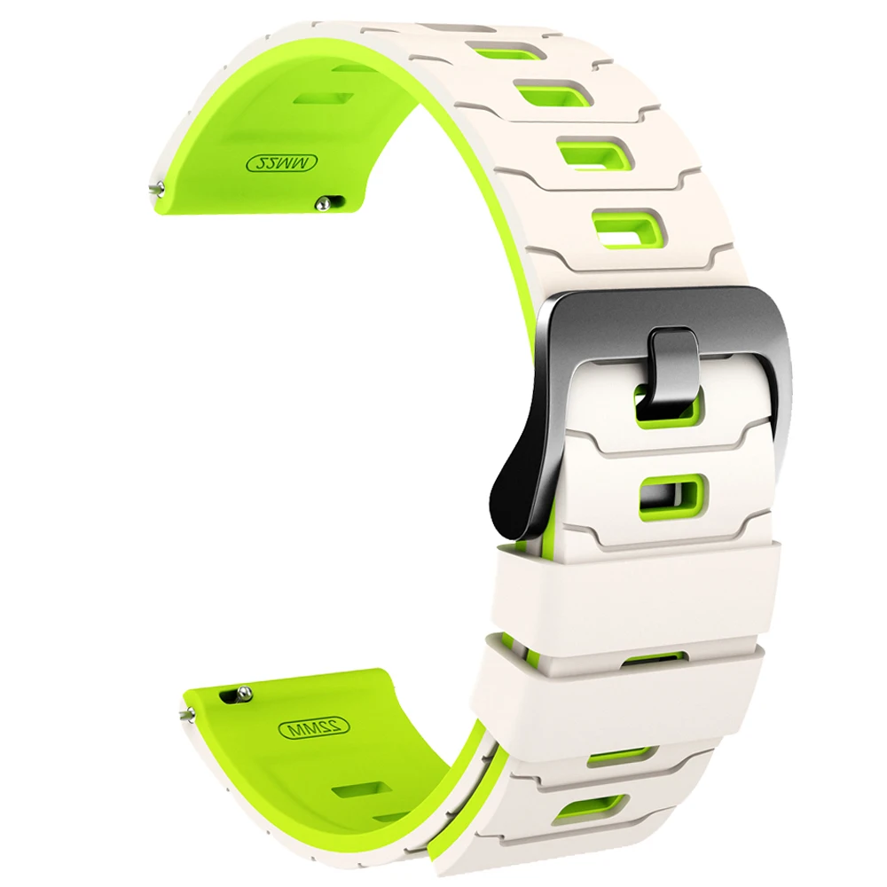 Premium 22mm Wide Replacement Watch Band Strap, Compatible with Smartwatches