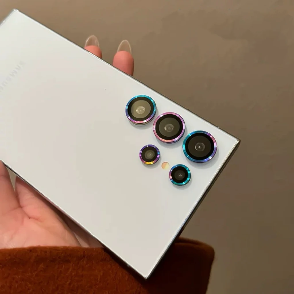 Premium Metal Glass Lens Protector with Locator