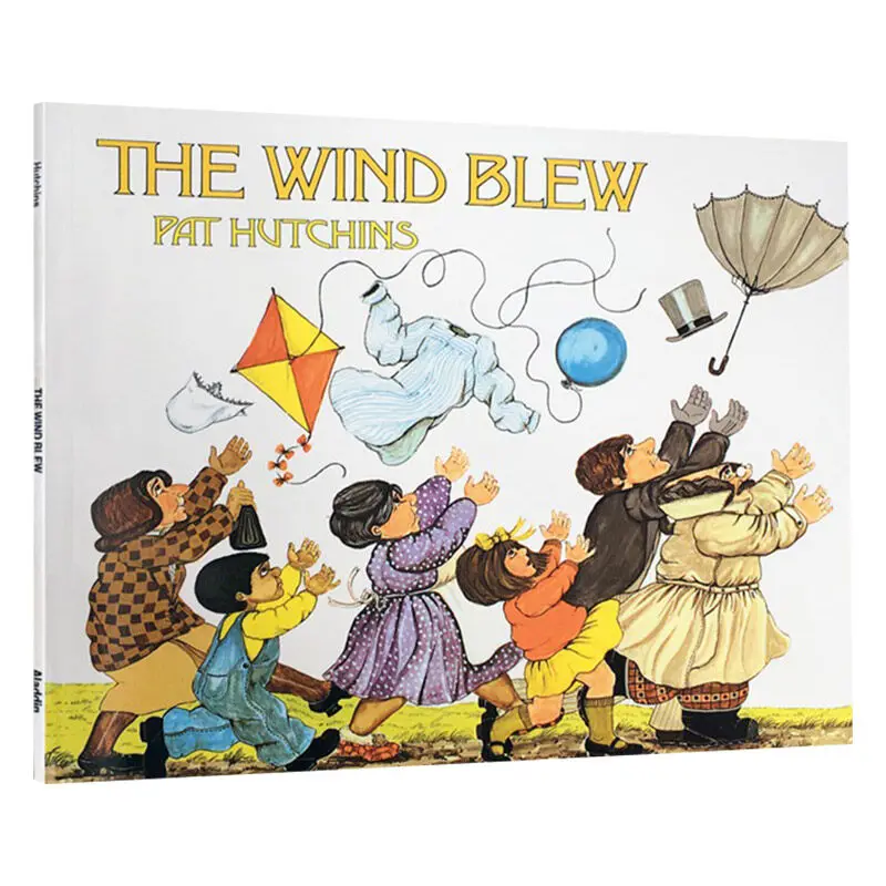 

Milumilu The Wind Blew Children's English Picture Storybook Original Books