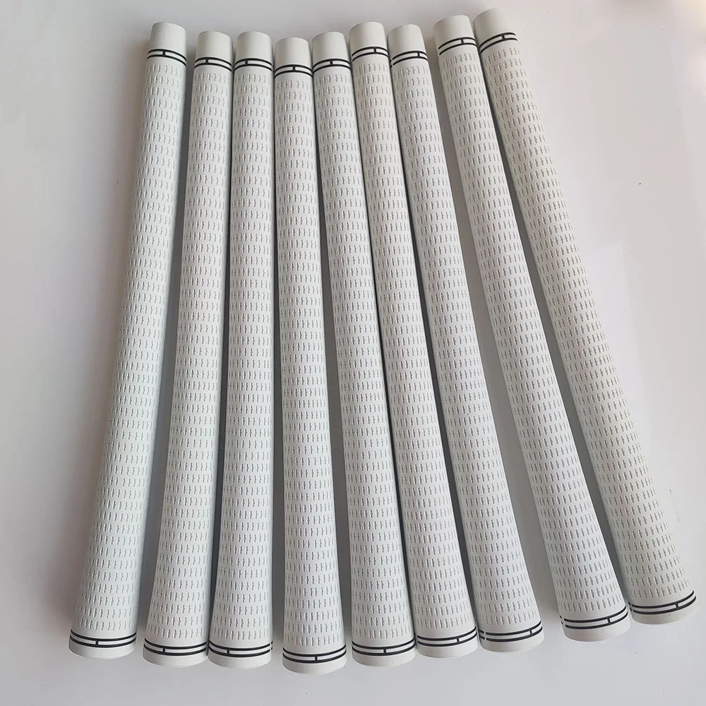 White Golf Club Grips Cross Pattern Grip Irons and Woods Universal 10pcs/13pcs Undersize/Standard Wear-resistant Non-slip Grip 2
