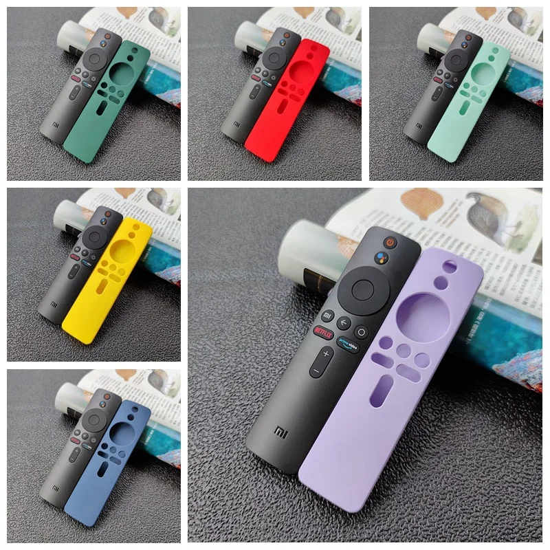 Description Picture 2 of item1pc Silicone Remote Control Case for Iconic Brand Mi Box S/4X Remote TV Stick Cover Shockproof Dustproof Remotes Control Protector