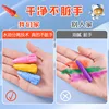 12 Color Set Space Ship Rocket Shape Non-Toxic Wax Crayon Graffiti Pen Kids Student Painting Drawing Art Supplies Stationery 5