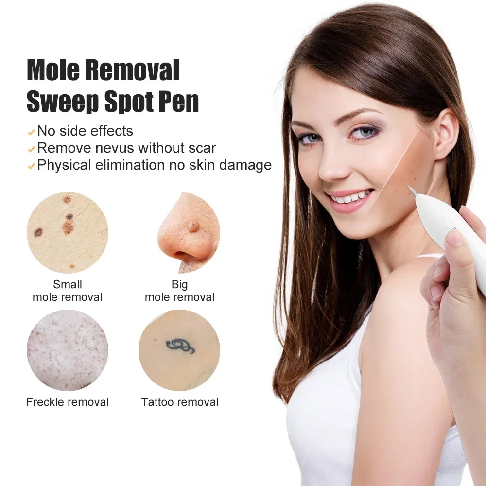 Pen Salon Plasma Pen Black Dots Vacuum Cleaner Laser Freckle Removal Machine Skin Mole Dark Spot Face Wart Tag Tattoo Remover skin tag removal tool skin tag removal pen