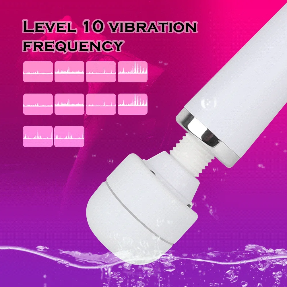 Magic Wand Vibrators for Women AV Stick Dildo Vibrator Female G Spot Massager Clitoris Stimulator Adult Sex Toys Vaginal Vibrators Clitoris Vibrator Female Sex Toys Dildo Sex Toys Vibrator Sex Toy