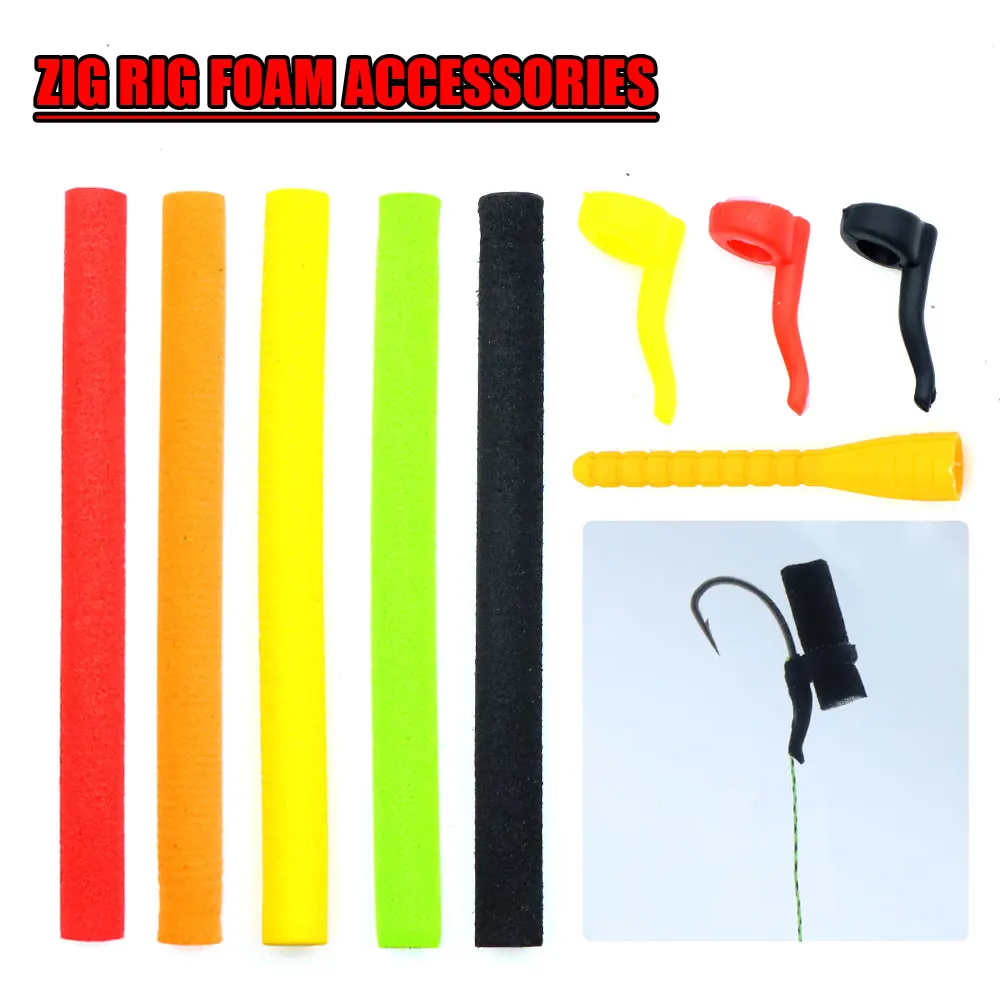 20Pcs Accessori Per La Pesca Alla Carpa Pop Up Foam Stick Amo Da Pesca Line Aligner Tools Per Zig Hair Rig Making Attrezzatura Da Pesca Galleggiante