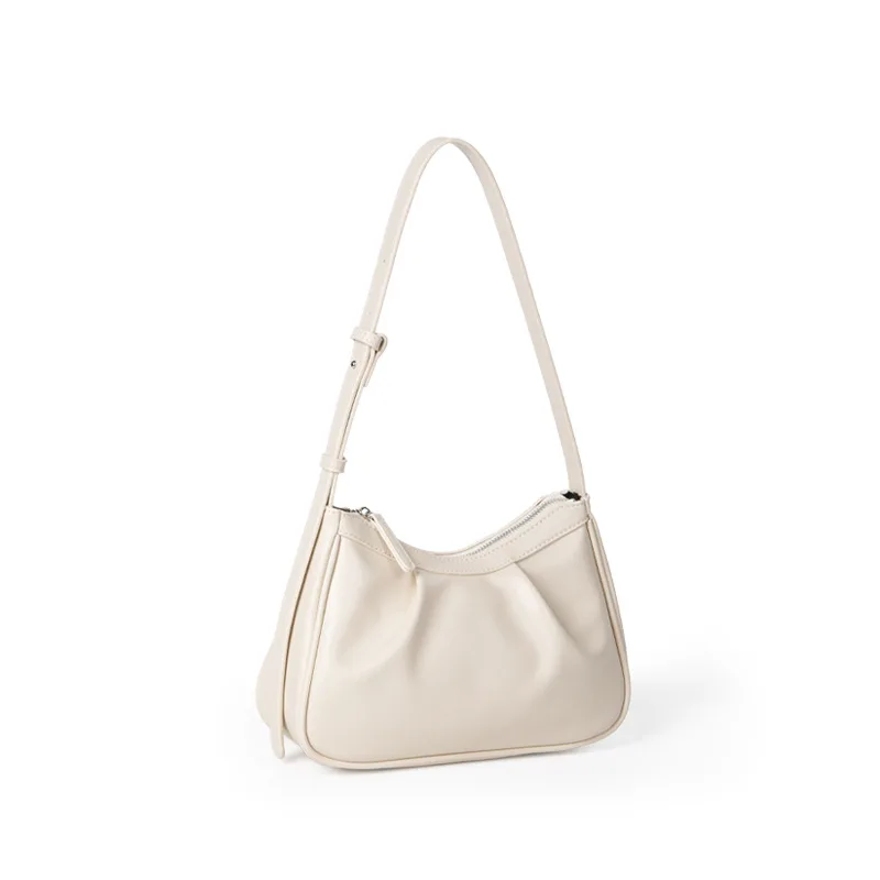 EZeasy Light Luxury Niche Designer Bags for Women New Fashion Portable Cloud Satchel Leather Bag Totes Messenger Bags Handbag