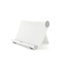 Universal Foldable Desk Phone and Tablet Holder Stand (White)
