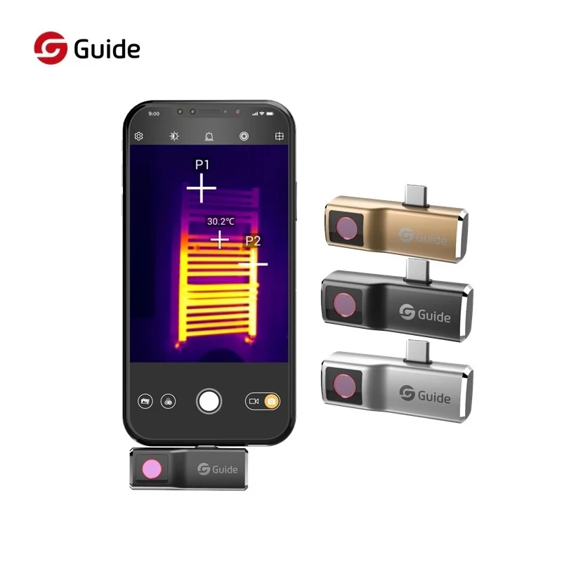 GUIDE Mobir Air Thermal Imaging Camera For Android TypeC iOS