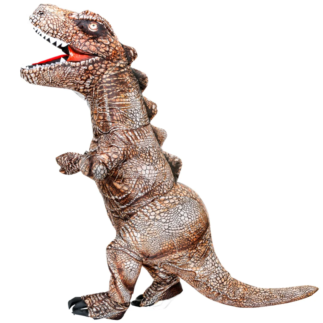 

New Mascot T-Rex Dinosaur Inflatable Costumes Purim Halloween Cosplay Costume for Adult Anime Party Role Play Prop Disfraz