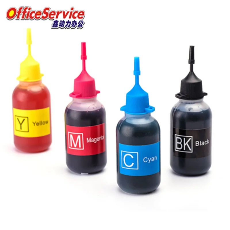 50Ml Ricarica Di Inchiostro Dey Kit Comaptibel Per Hp 21 22 301 302 304 121 122 123 650 652 300 140 141 350 351 343 Stampante Cartuccia 338Xl