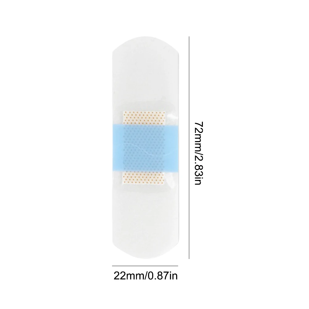 50/120Pcs Waterproof Wound Strips PU Transparent Waterproof Band Aid Invisible Hemostasis Wound Plaster for Water Sports Bathing band aid dressing