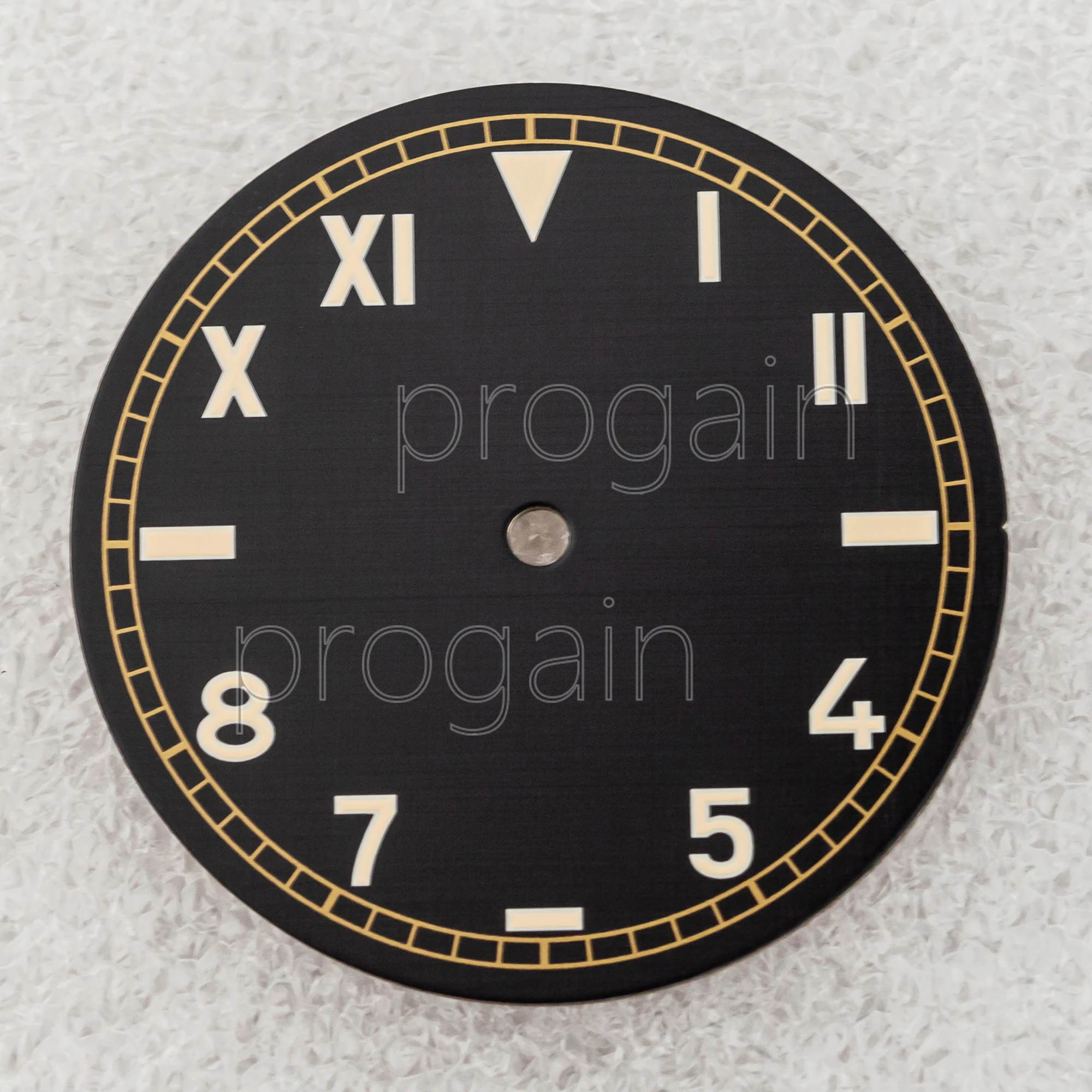 Watch accessories 39mm Watch Dial Green Luminous Watch Vintage Face Modified Accessories for ETA 6497/6498/ST3600 Mechanical Movement