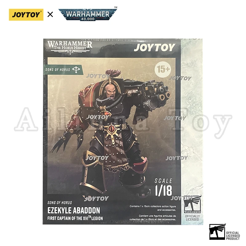 In Stock] JOYTOY Warhammer 40K Movable Horus Heresy Son of Horus Ezekiel Abaddon First Captain of The Fifteenth Legion - 26