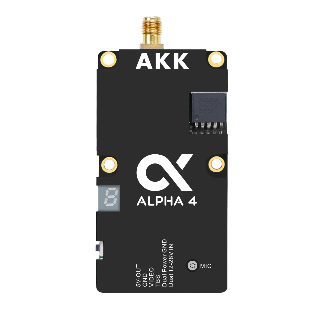 AKK 5.8GHz 4W 80CH VTX 알파 4 송신기