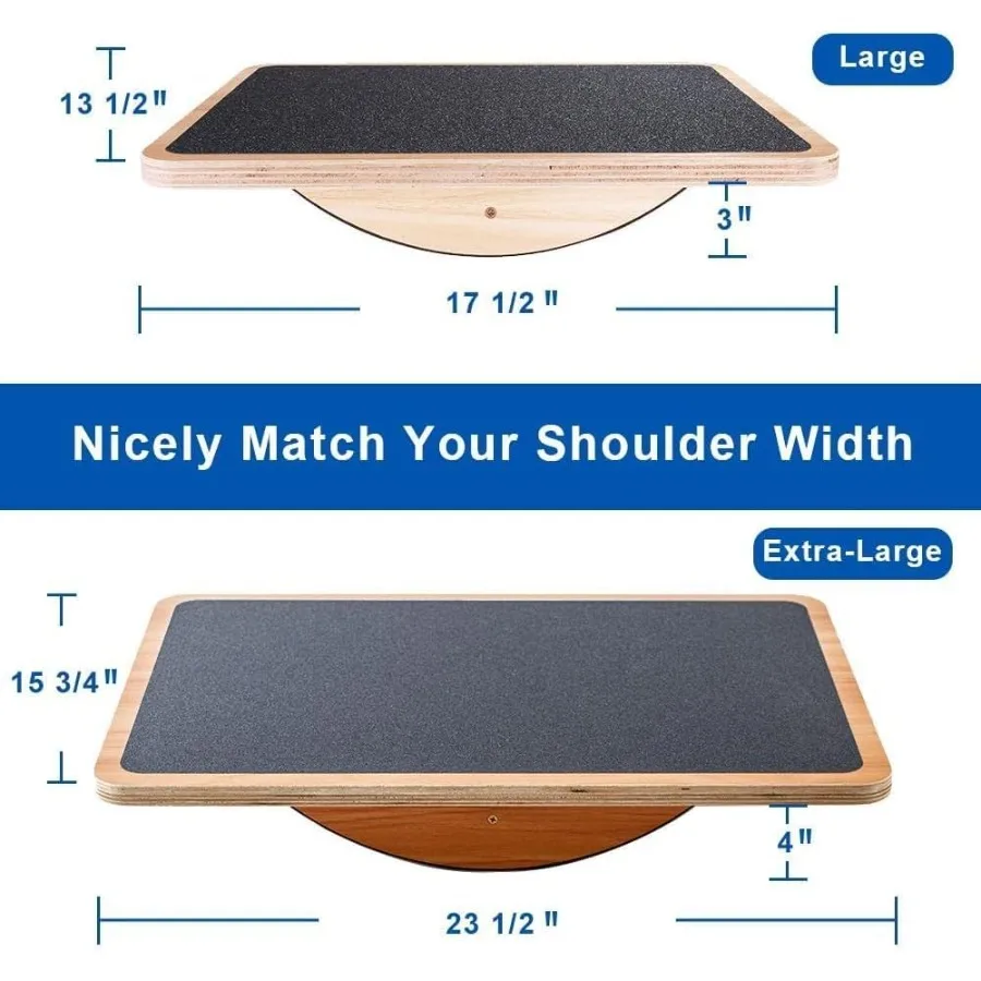 StrongTek Professional Wooden Balance Board 4