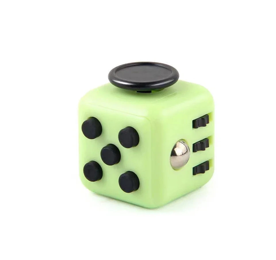 Fidget toys Solid Color Fidget Decompression Dice for Release Stress Autism Anxiety Relieve Adult Kids Stress Relief Anti-Stress Fingertip
